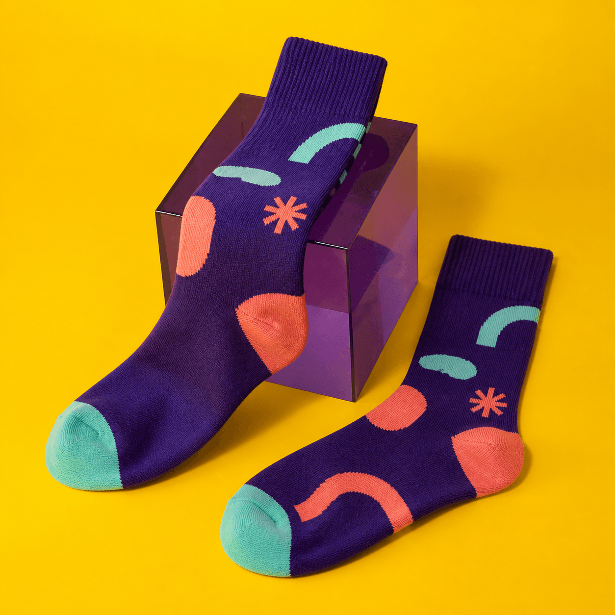 Custom socks from a customer project
