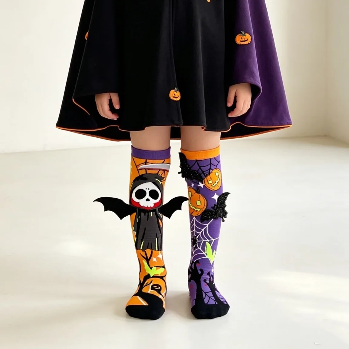 Halloween Socks: Spooky Season Style — Soxfun custom sock guide