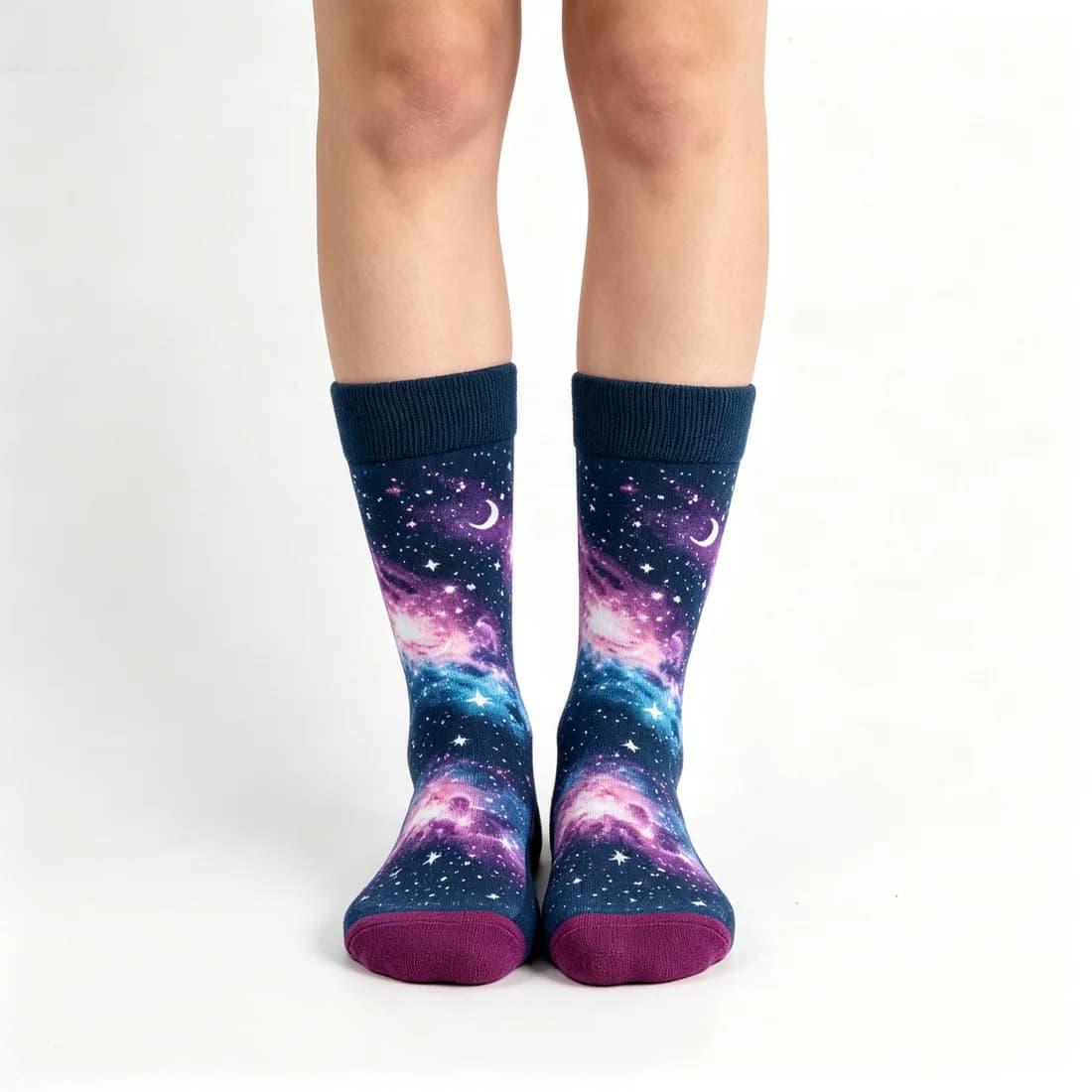 3D Printing Socks shown on foot