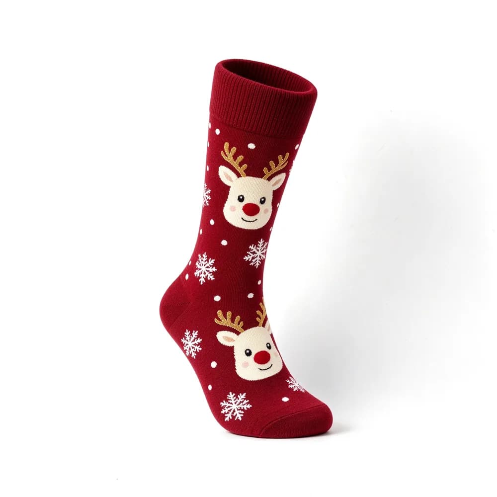 Custom Christmas Socks project example 1