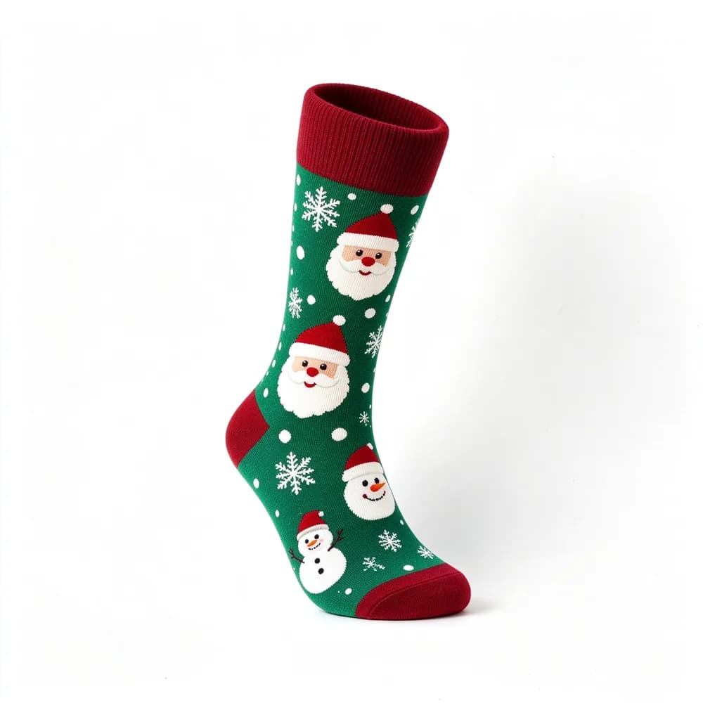 Custom Christmas Socks project example 2