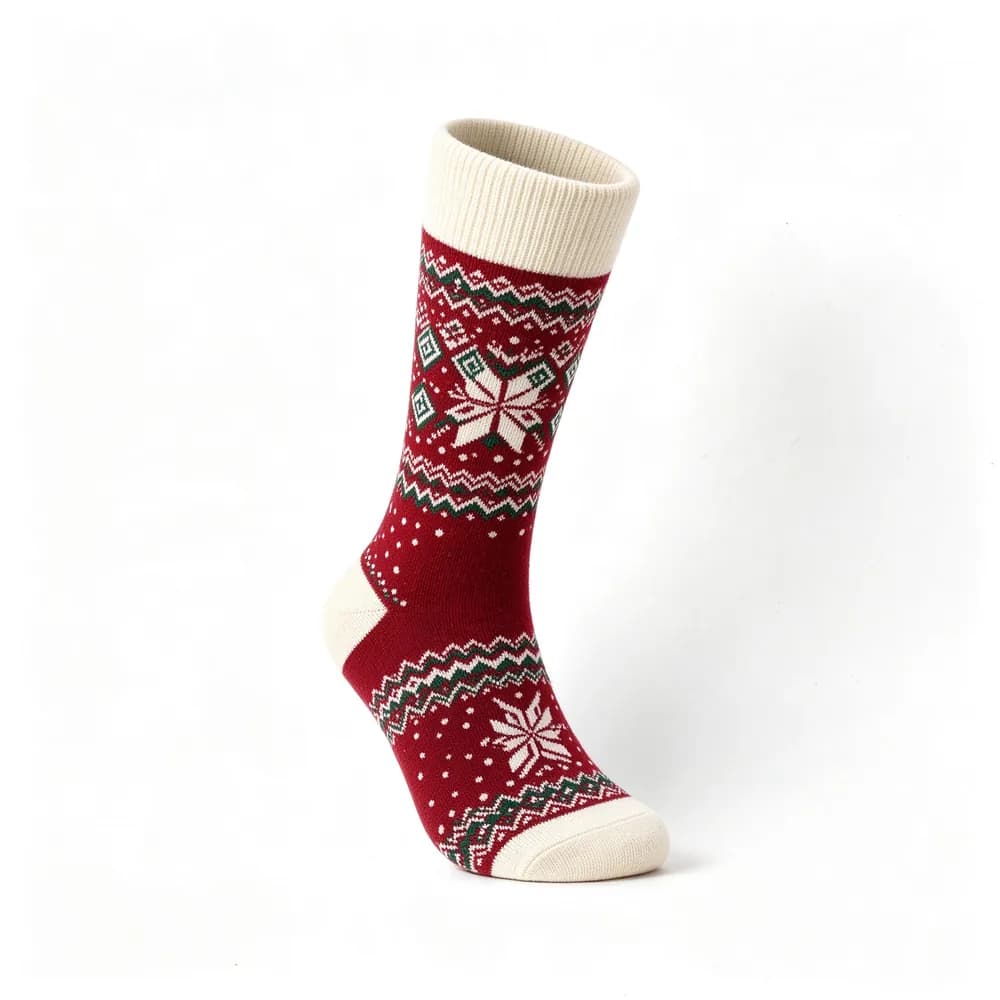 Custom Christmas Socks project example 3