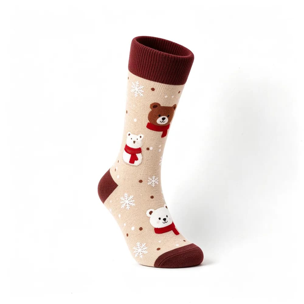 Custom Christmas Socks project example 7