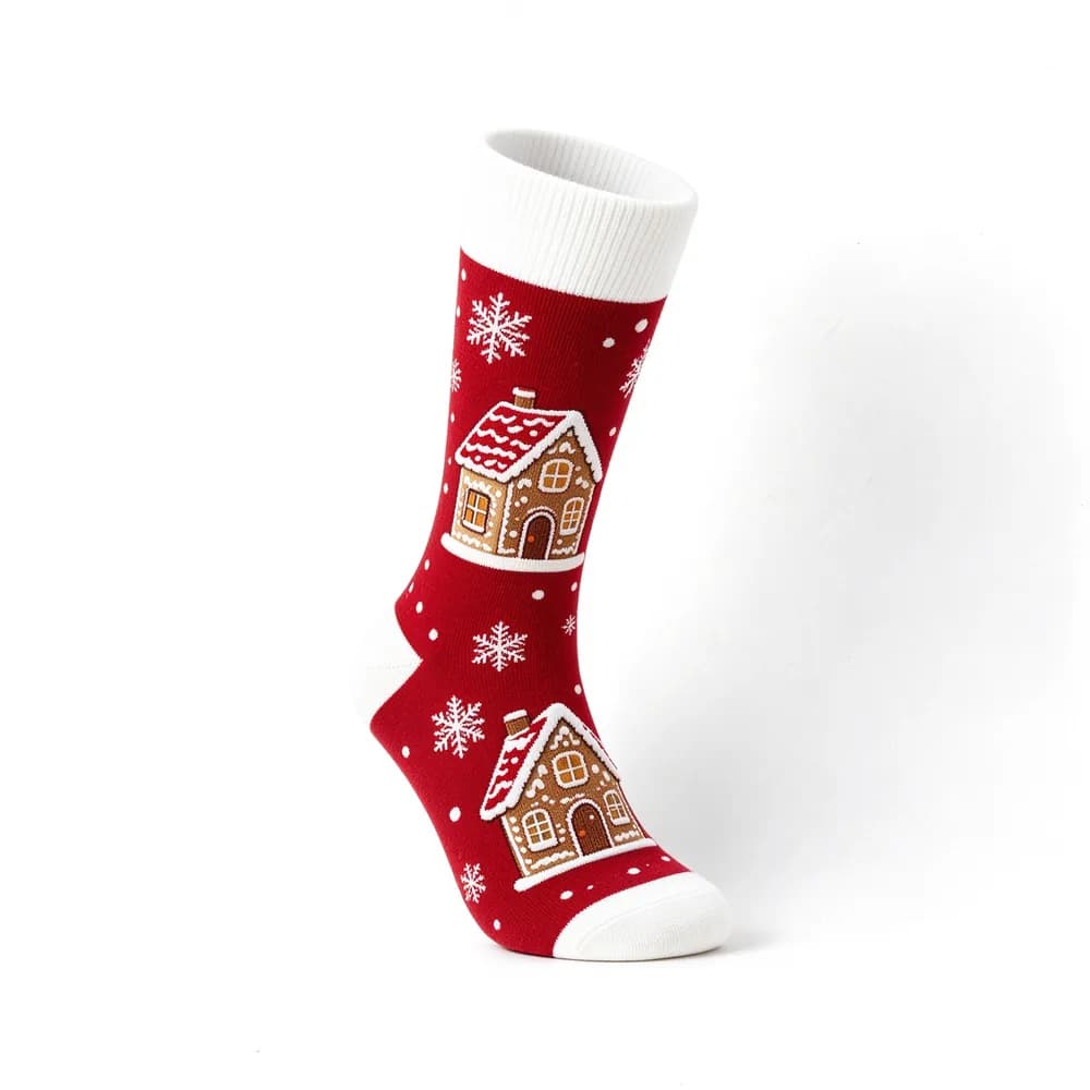 Custom Christmas Socks project example 8