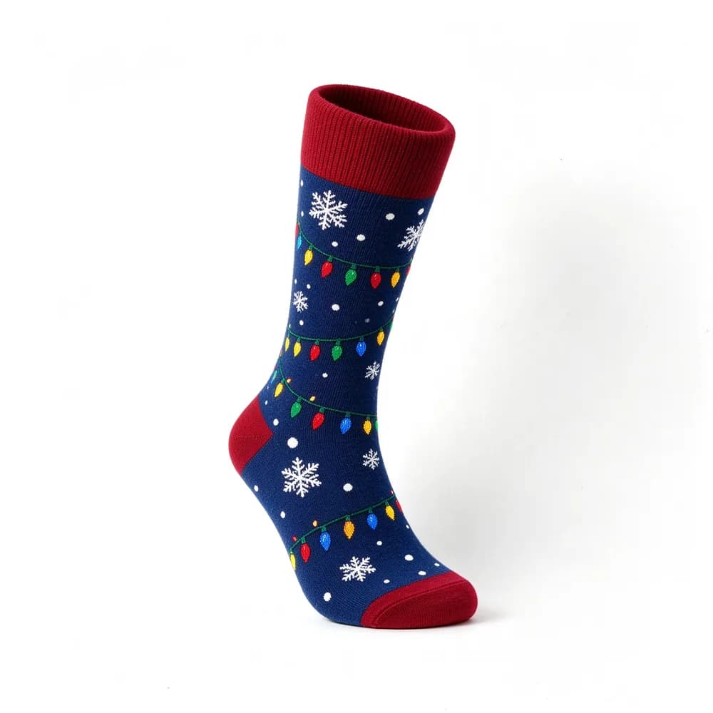 Custom Christmas Socks project example 11
