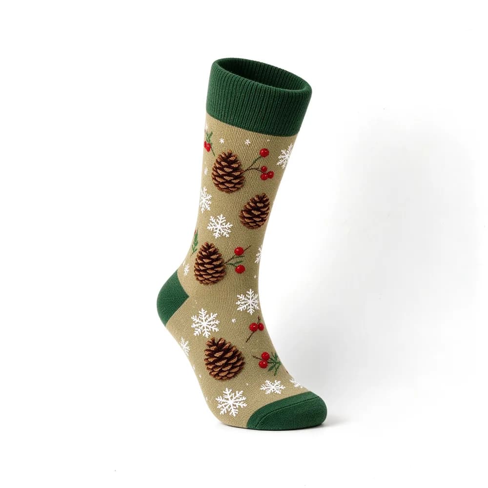 Custom Christmas Socks project example 12