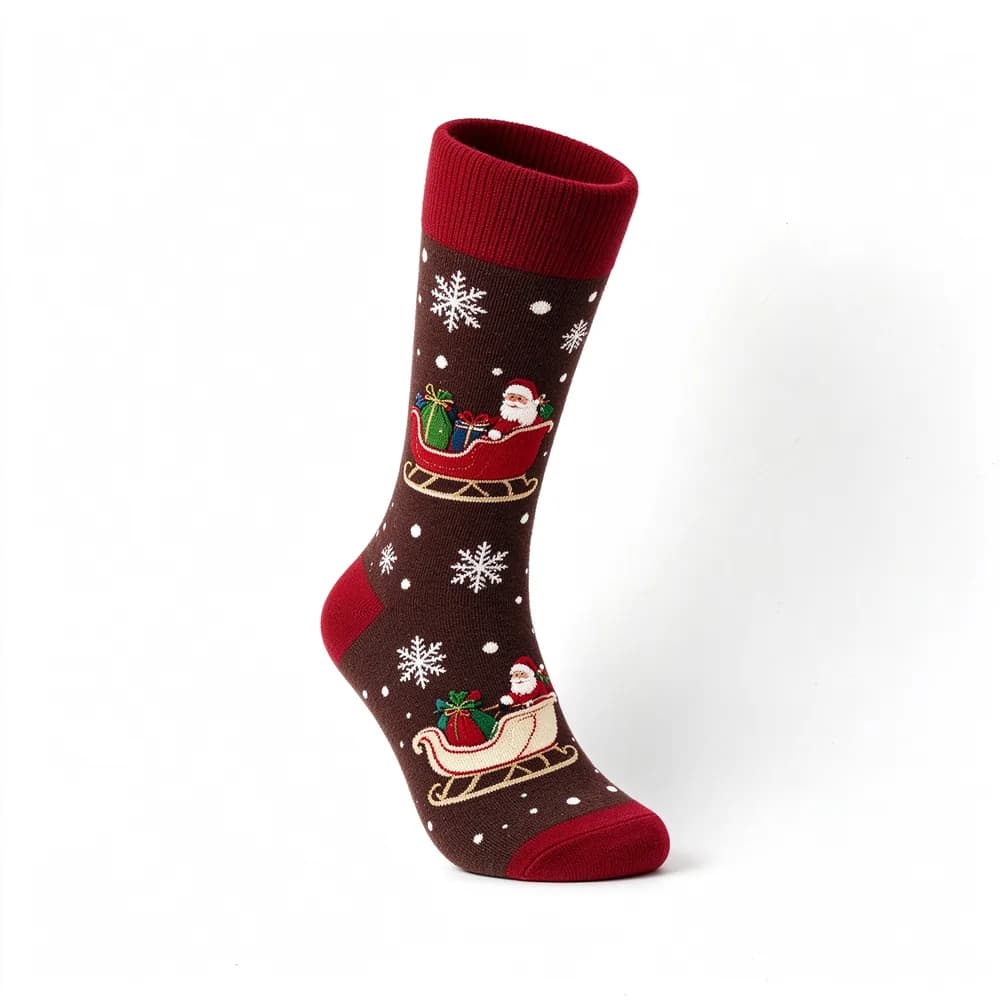 Custom Christmas Socks project example 13