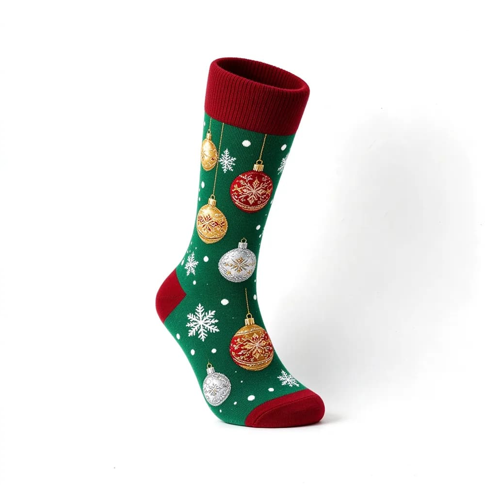 Custom Christmas Socks project example 15