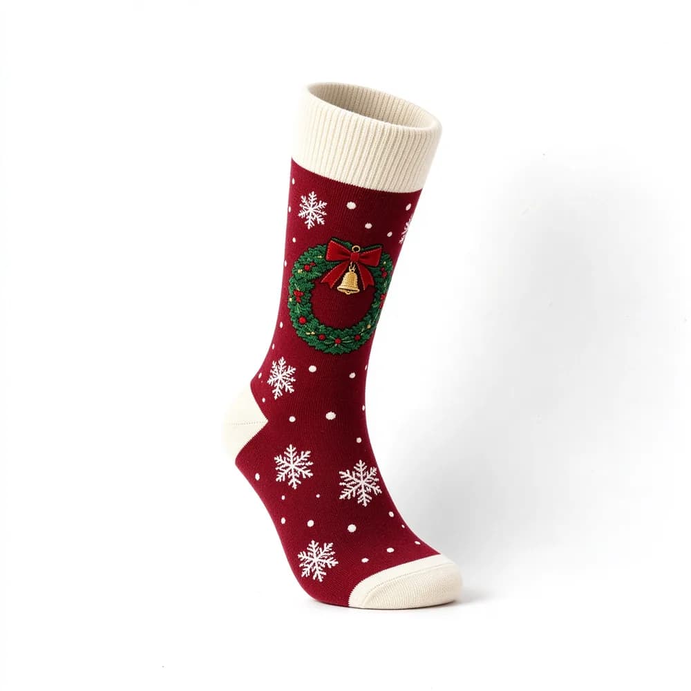 Custom Christmas Socks project example 16