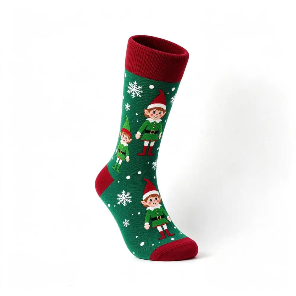 Custom Christmas Socks project example 21