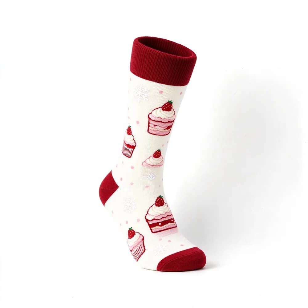 Custom Christmas Socks project example 23
