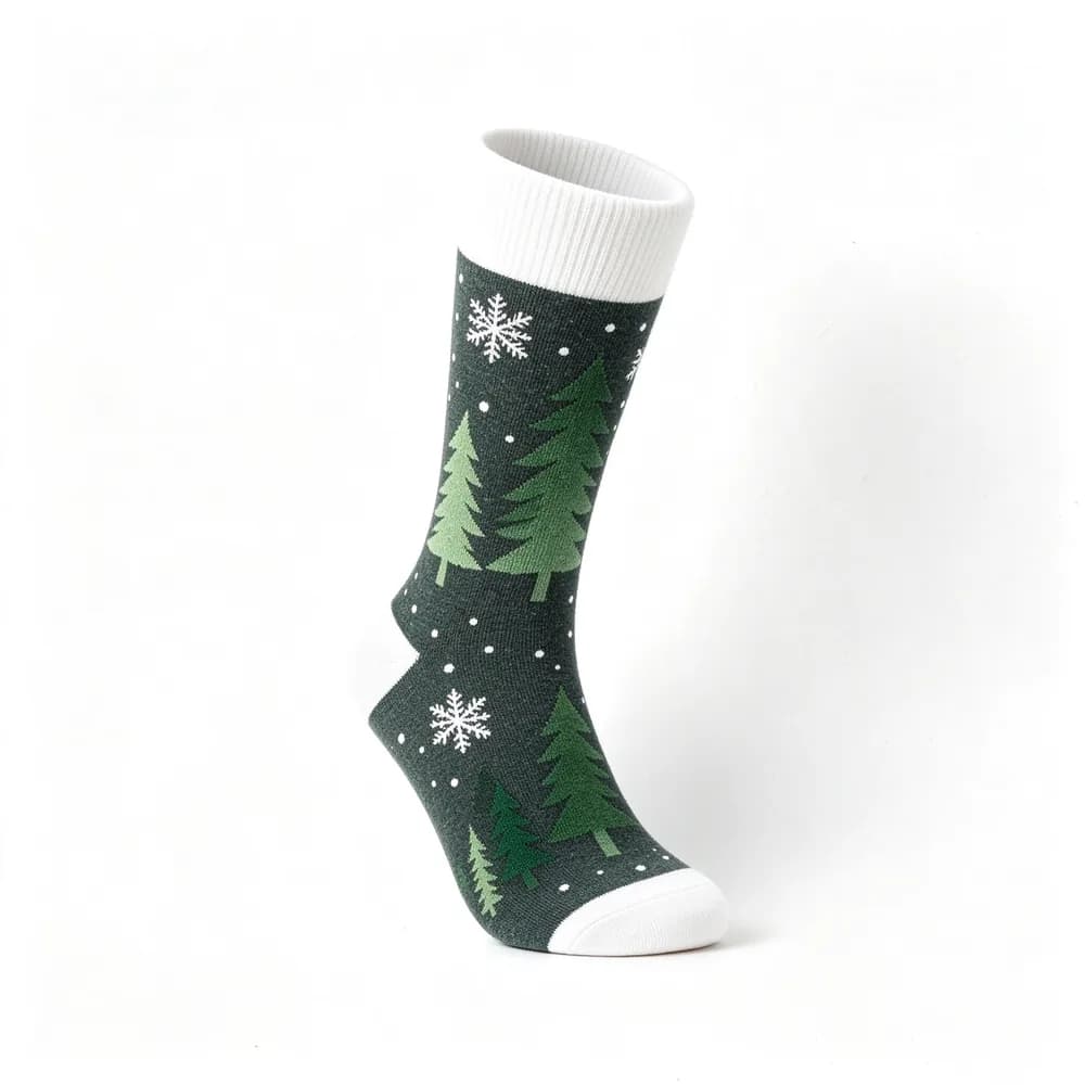 Custom Christmas Socks project example 24