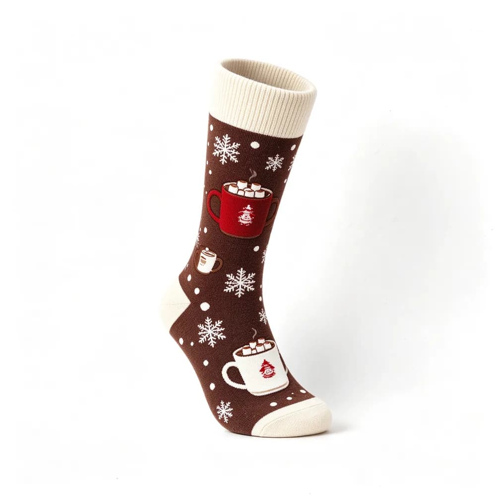 Custom Christmas Socks project example 28