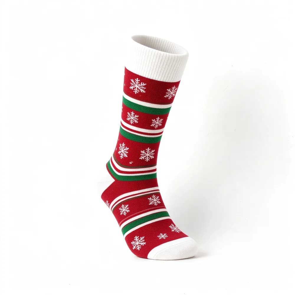 Custom Christmas Socks project example 32