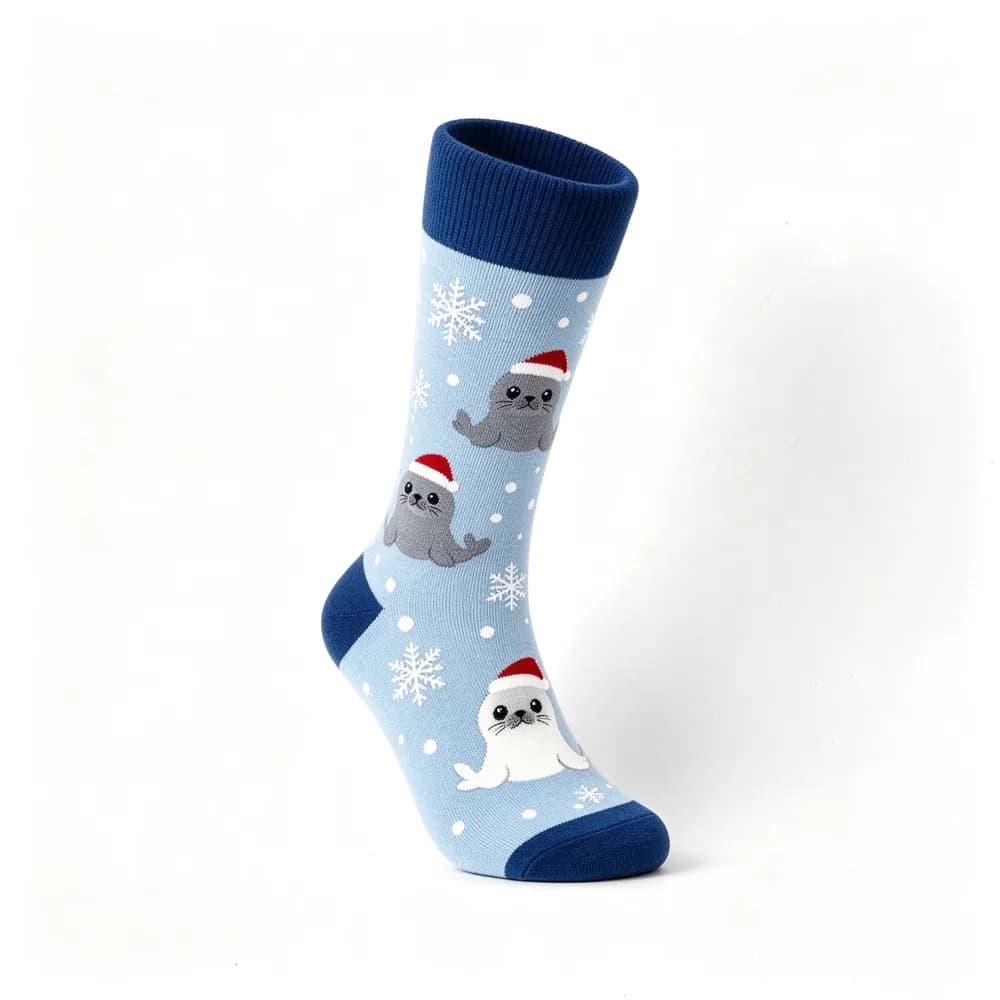 Custom Christmas Socks project example 33