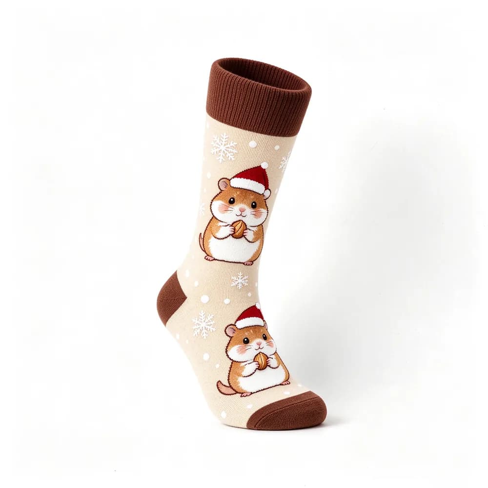 Custom Christmas Socks project example 34