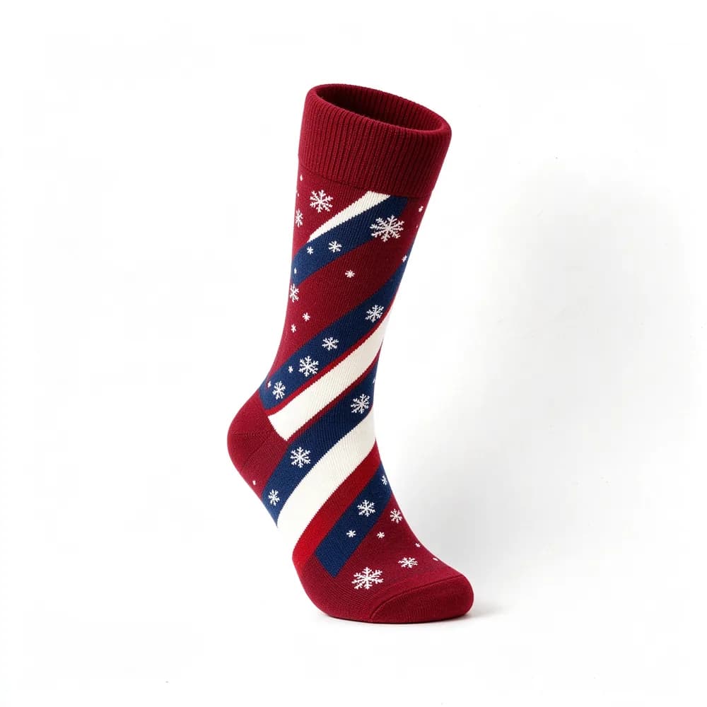 Custom Christmas Socks project example 35