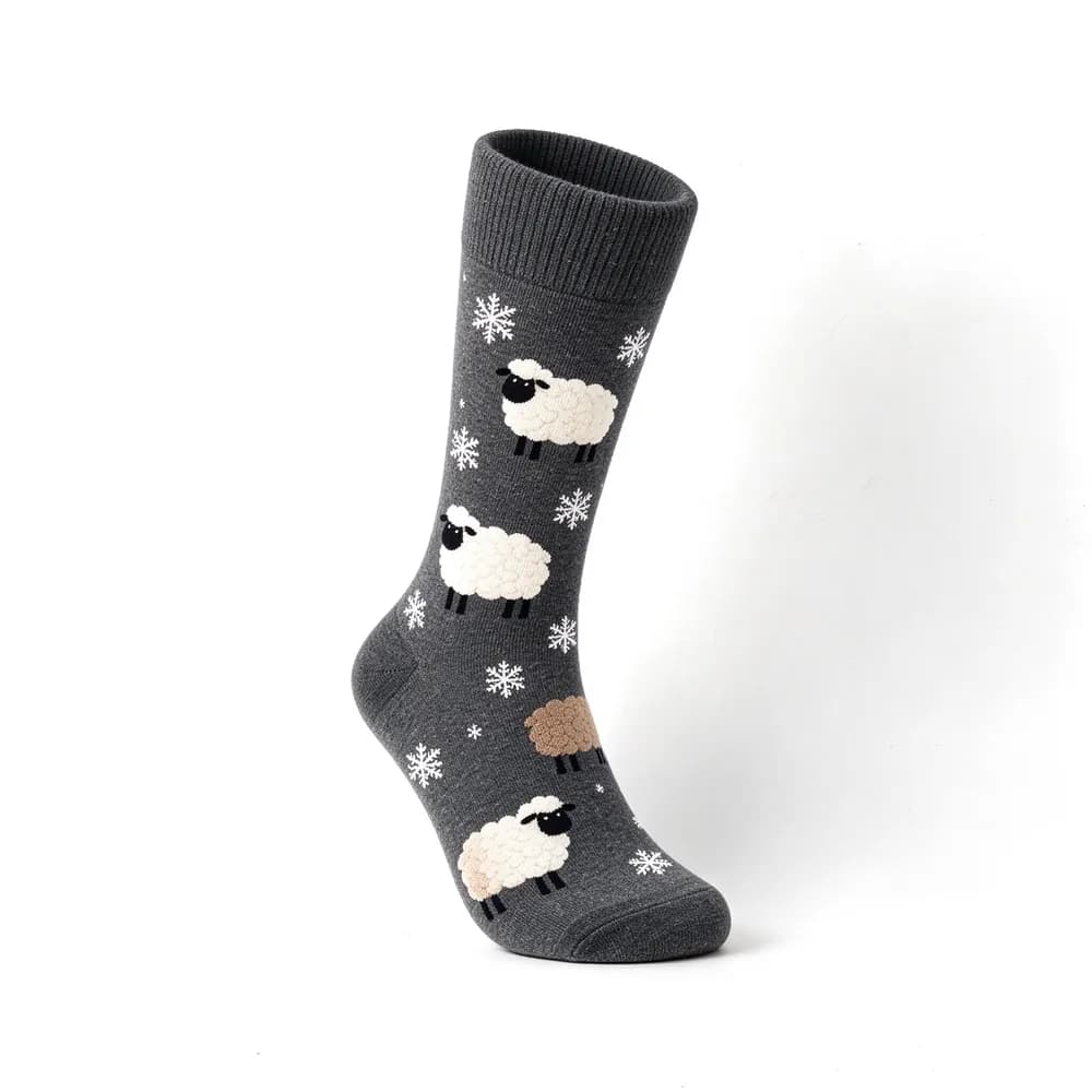 Custom Christmas Socks project example 38