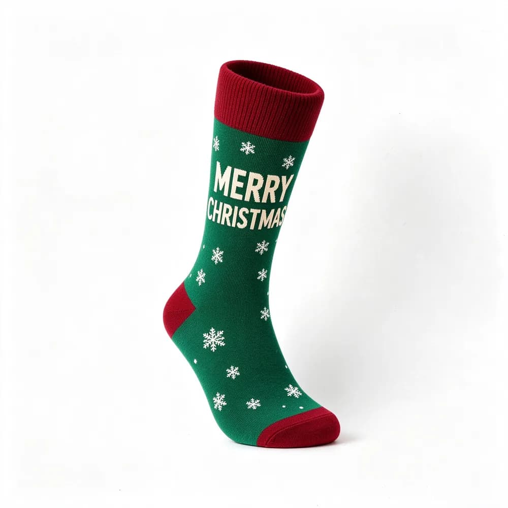 Custom Christmas Socks project example 44