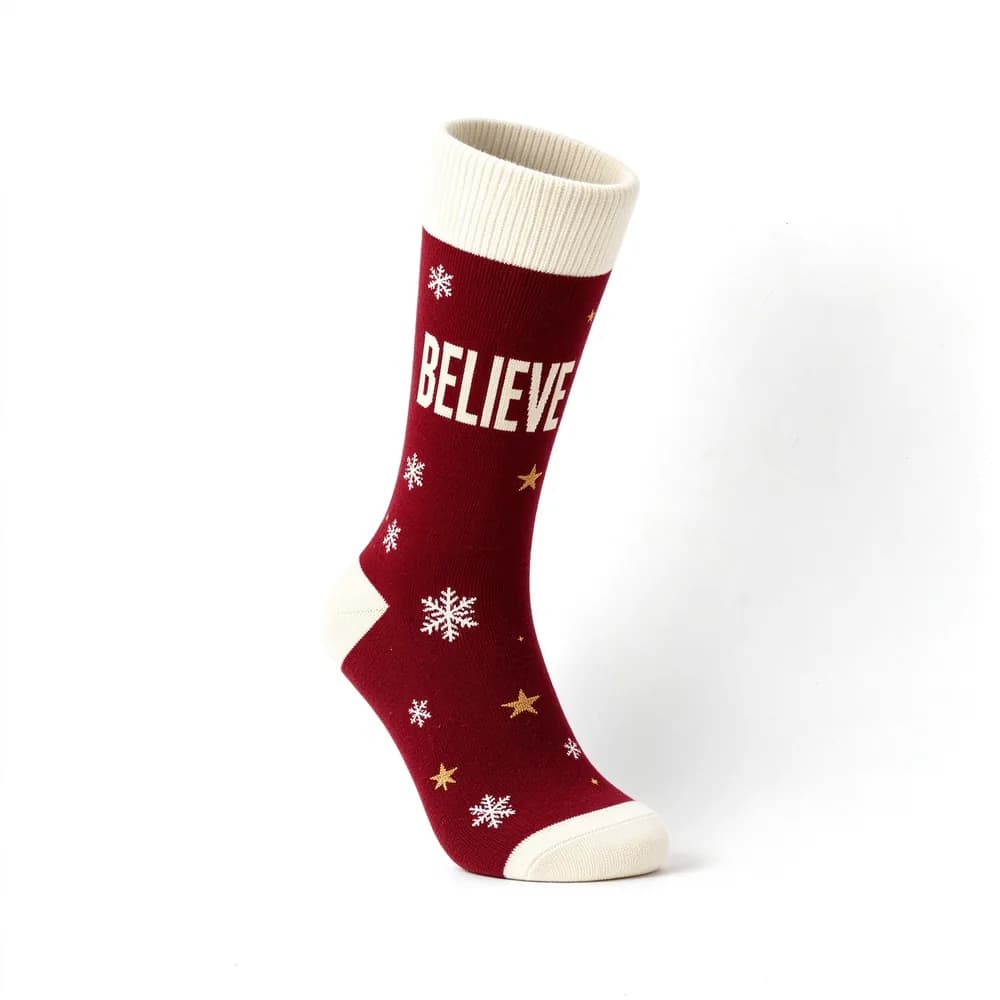 Custom Christmas Socks project example 50