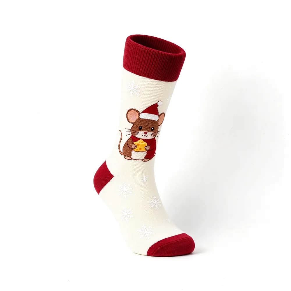 Custom Christmas Socks project example 54