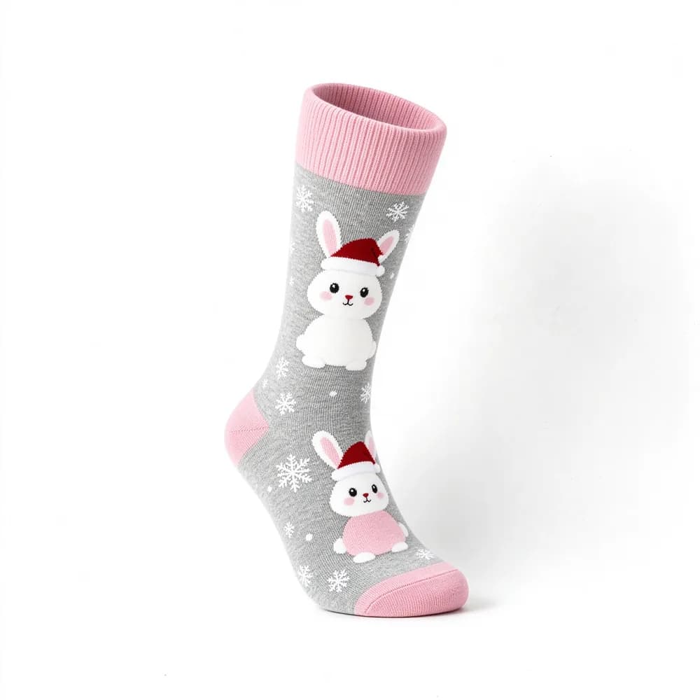Custom Christmas Socks project example 56