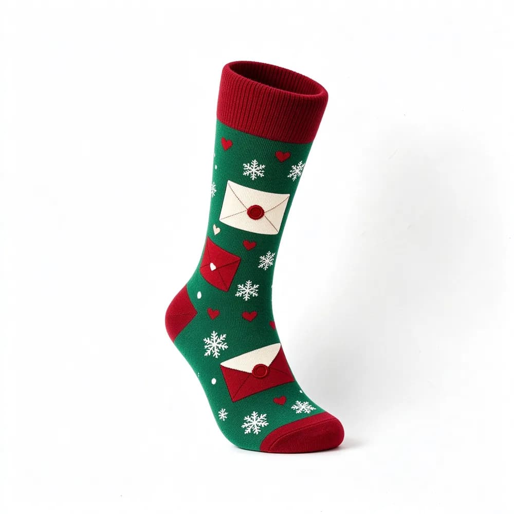 Custom Christmas Socks project example 61