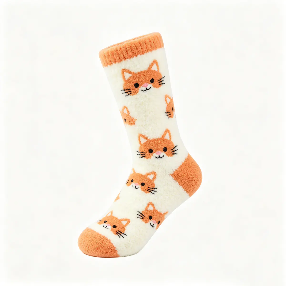 Fuzzy Socks project example 9