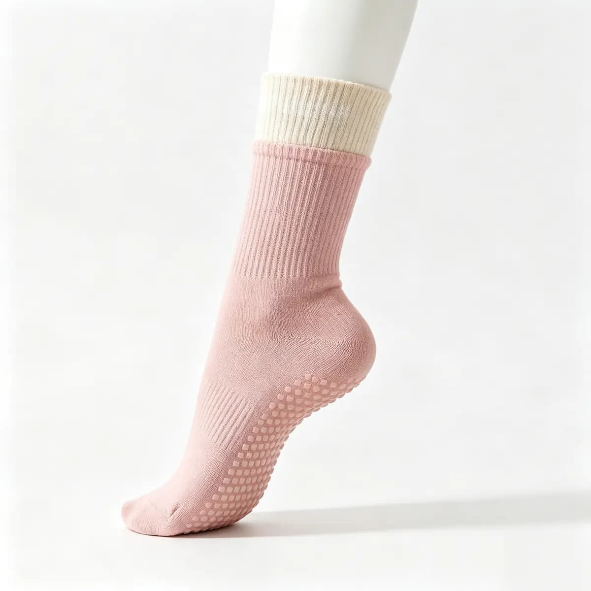 Yoga Dot-Grip Socks project example 13