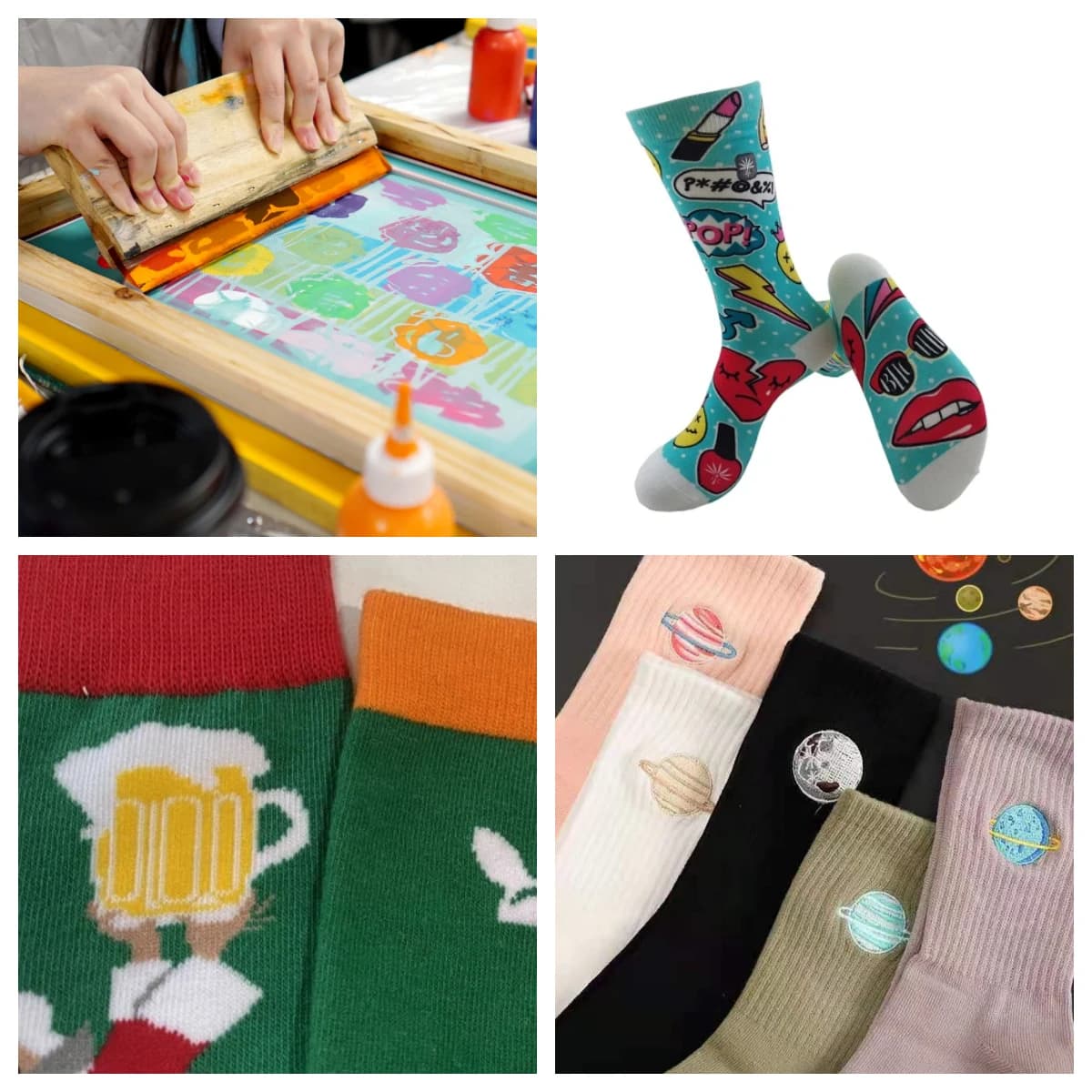 Printed Socks, Actually Explained: Sublimation, Knit-In, and How to Choose the Right Method for Your Sock — SoxFun custom sock guide