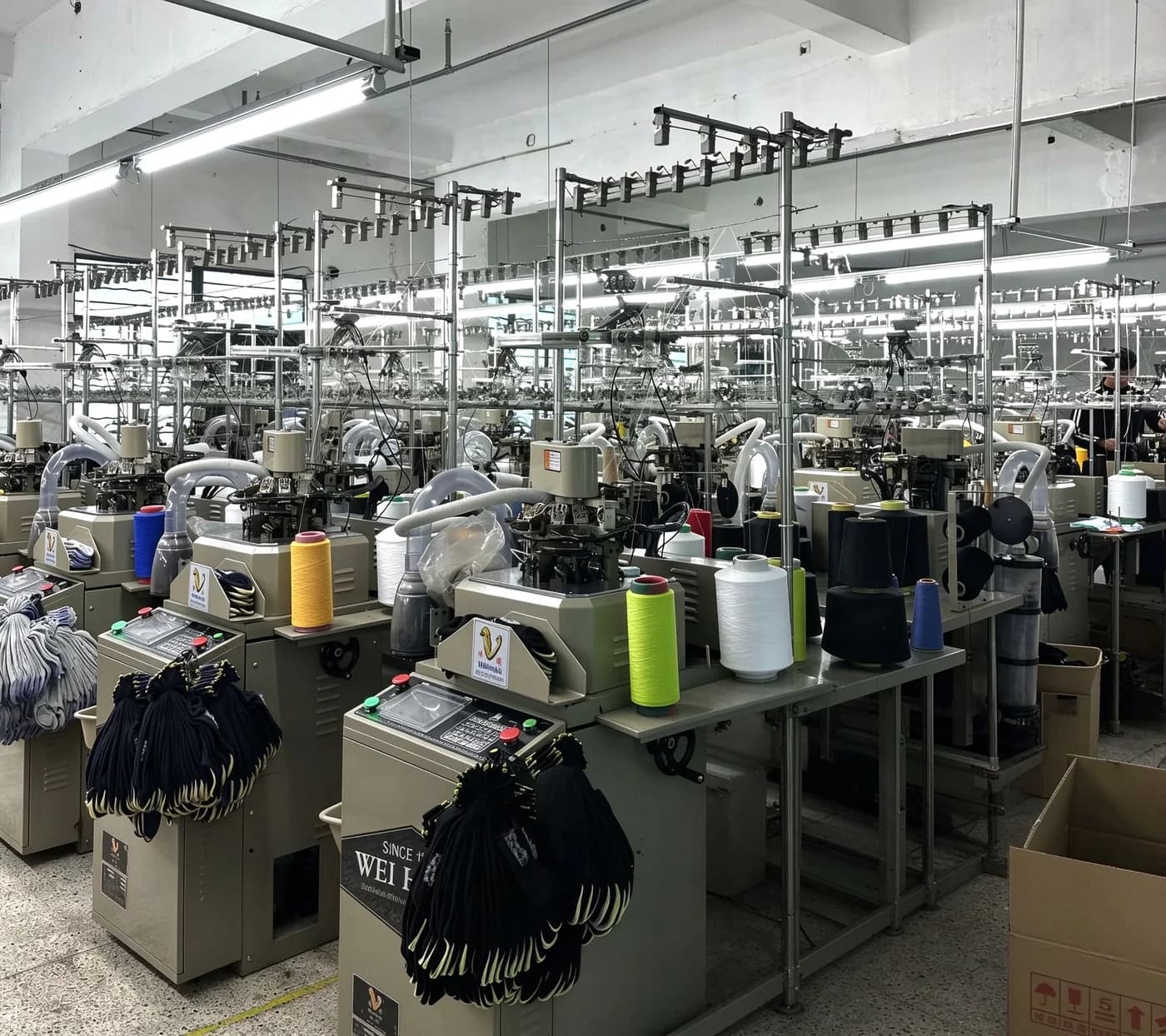 Inside the Soxfun custom sock factory