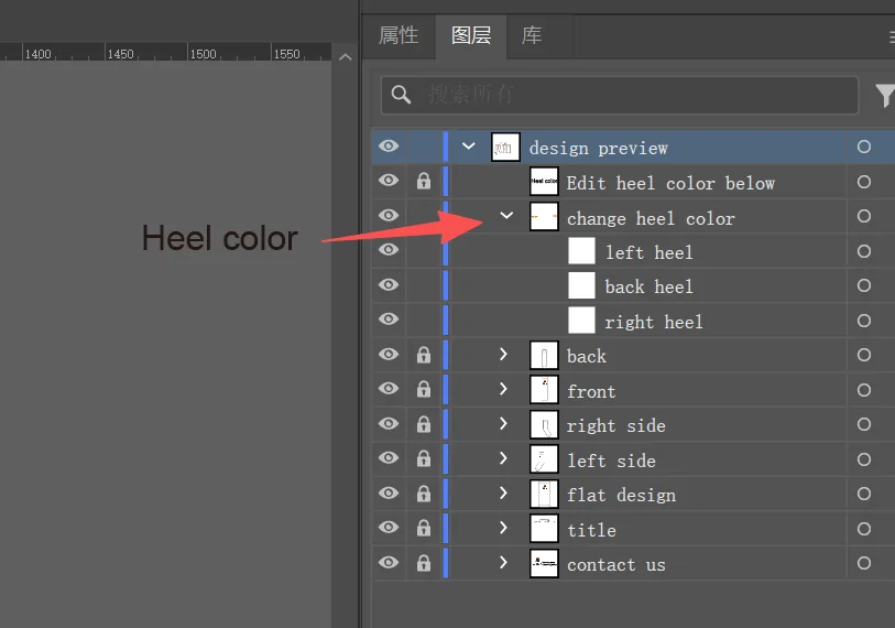 Steps 4–5: Keep heel and toe clean illustration