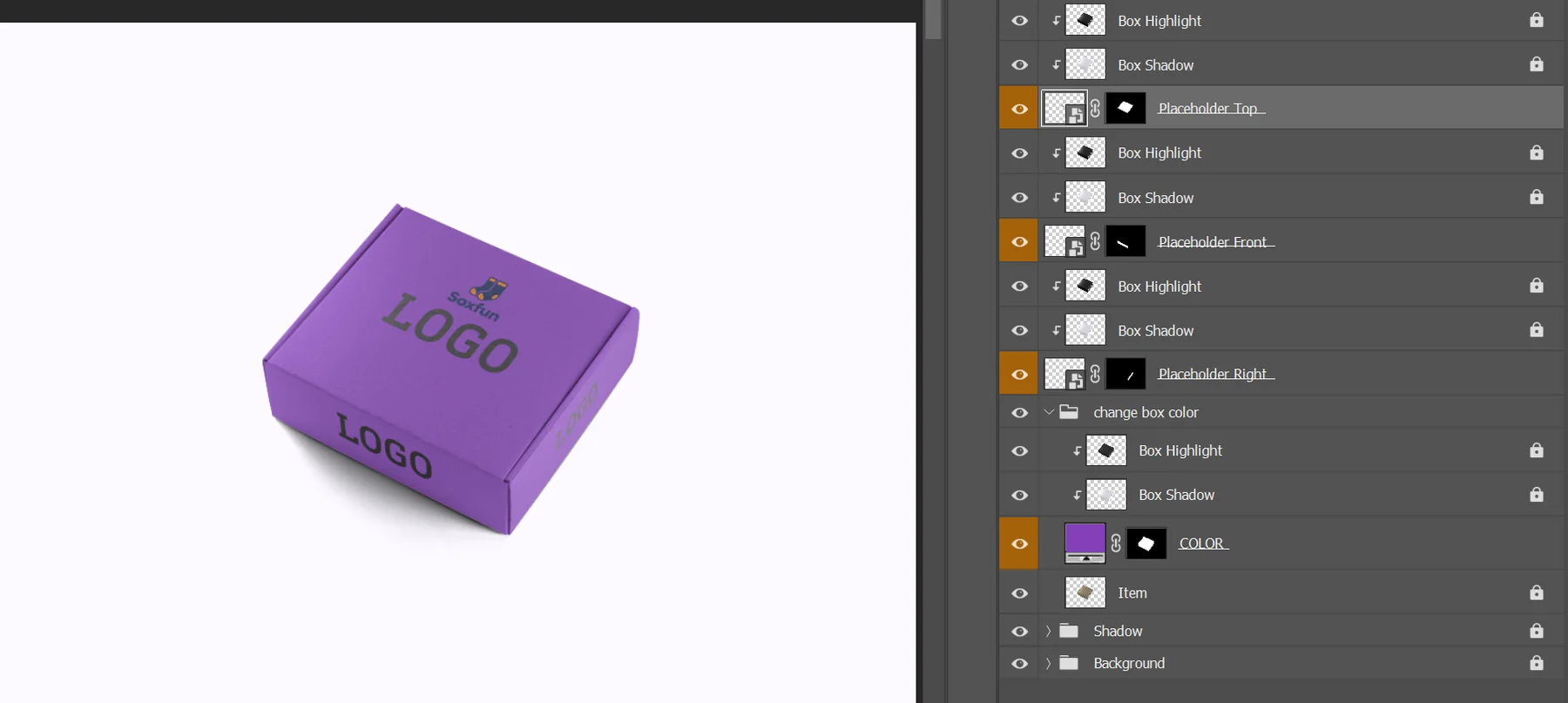 Use the Box Template illustration